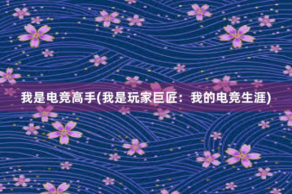 我是电竞高手(我是玩家巨匠：我的电竞生涯)