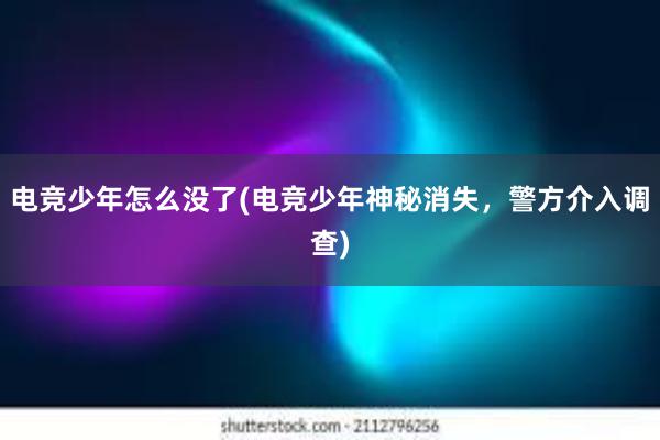 电竞少年怎么没了(电竞少年神秘消失，警方介入调查)