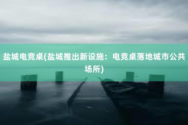 盐城电竞桌(盐城推出新设施：电竞桌落地城市公共场所)